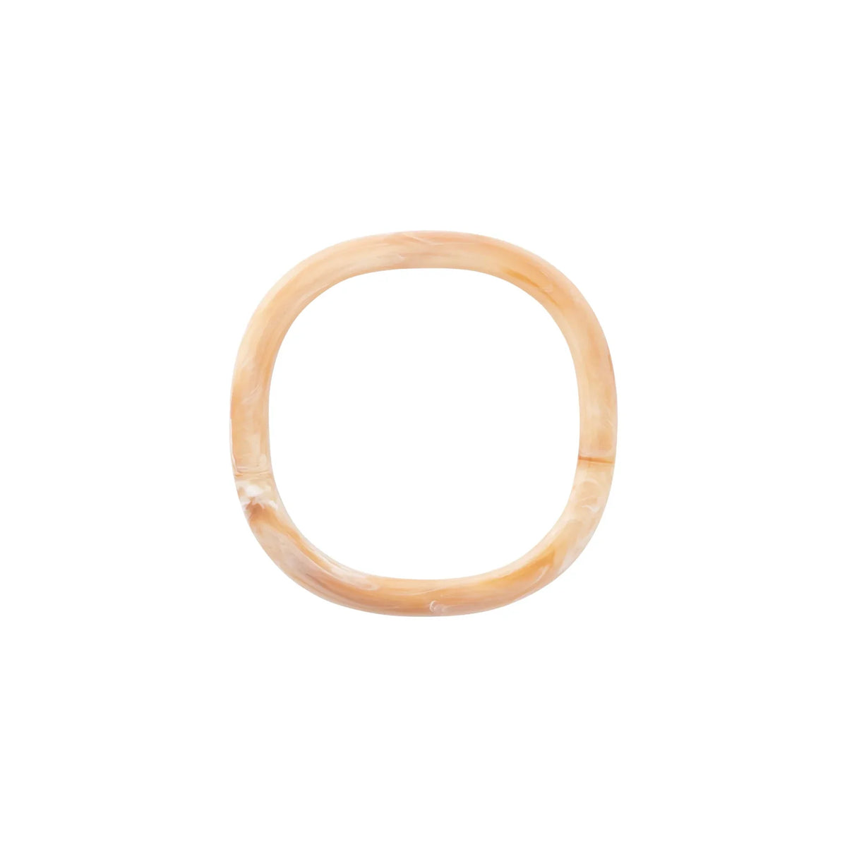 Vanessa Baroni Soft Edge Bangle in Creme Brûlée