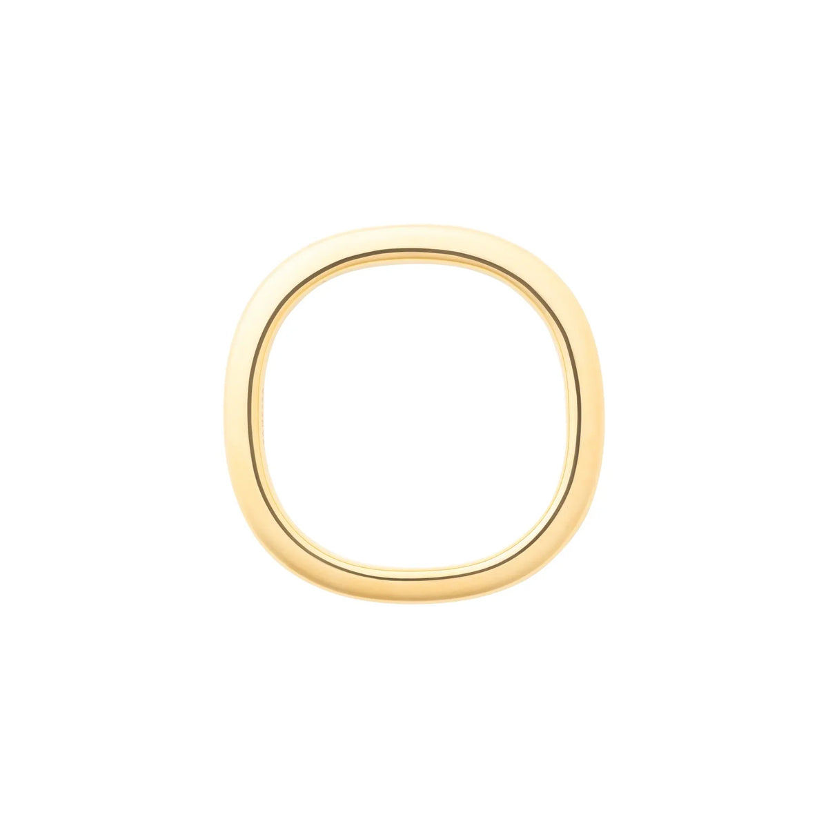 Vanessa Baroni Soft Edge Bangle in Gold