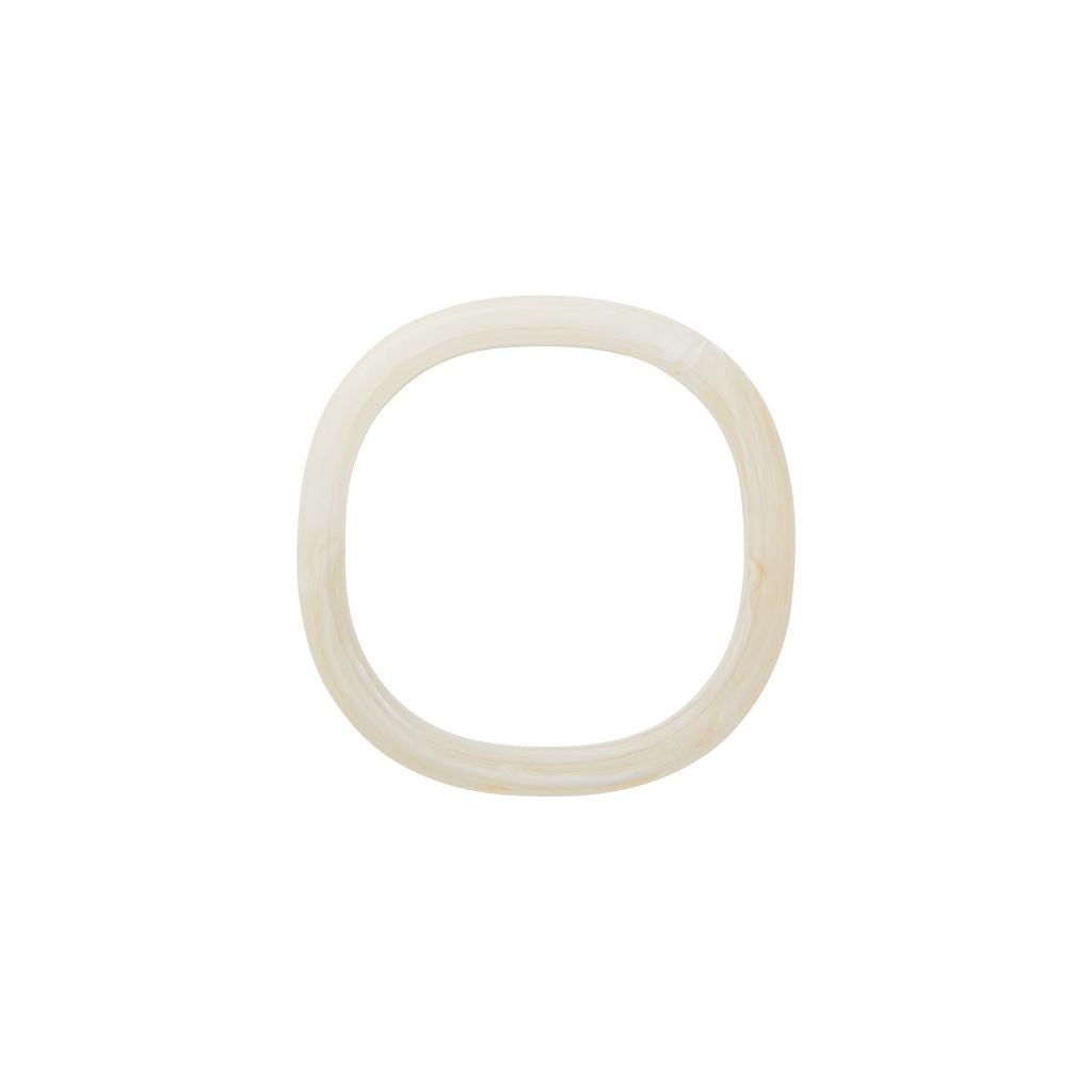 Vanessa Baroni Soft Edge Bangle in Pearl Marble