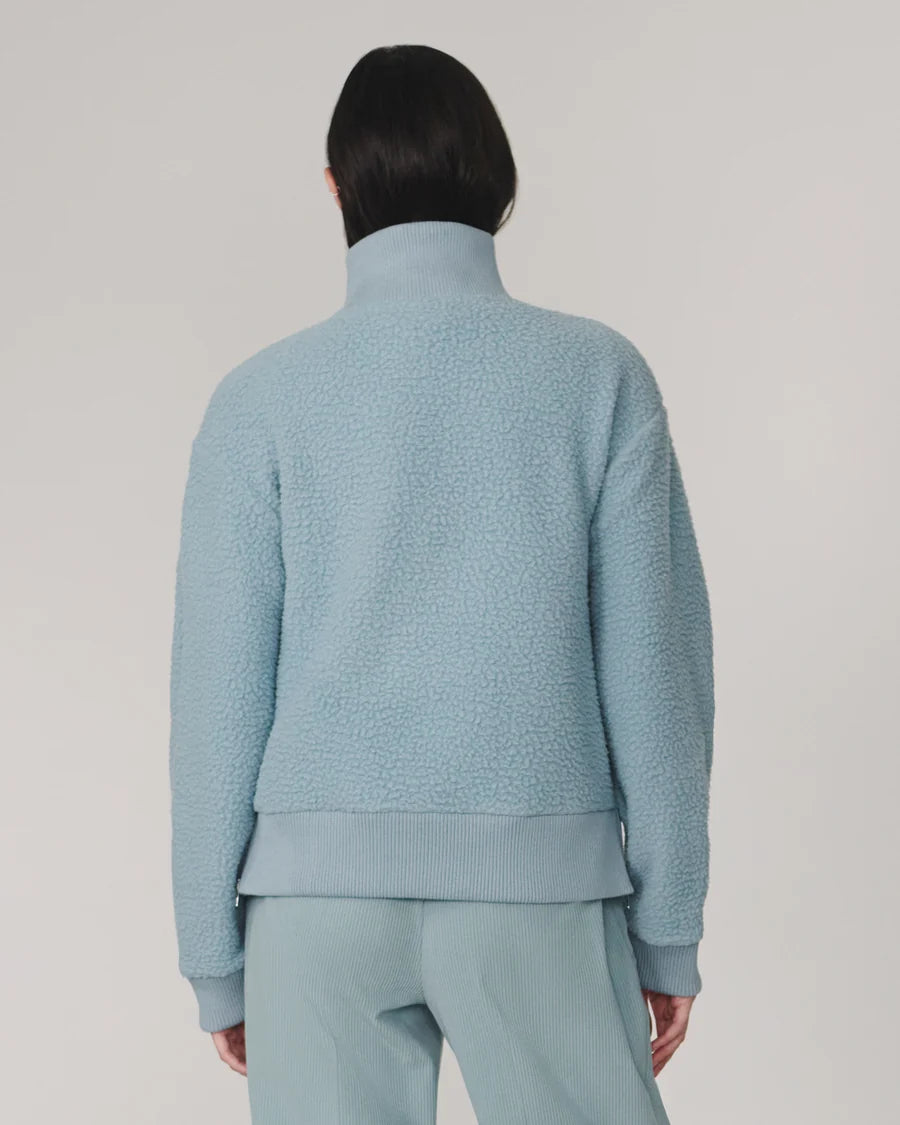 Half Zip Varley Jaylin Fleece in Tourmaline