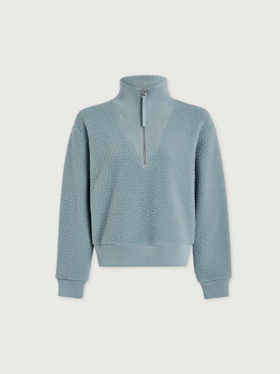 Half Zip Varley Jaylin Fleece in Tourmaline