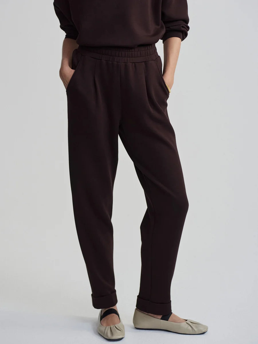 Varley Rolled Cuff Pant 28.5 in Coffee Bean