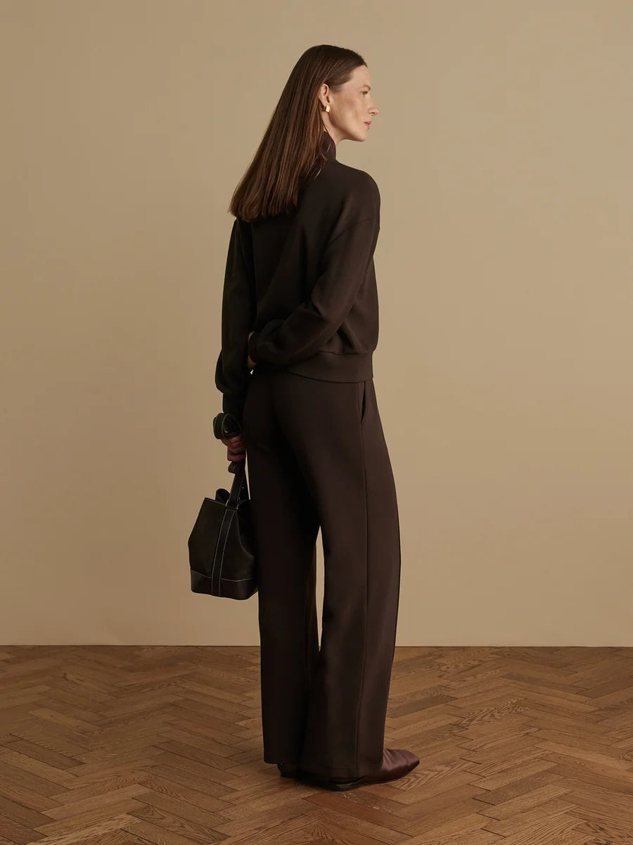 Varley Wide Pant in Coffee Bean 30"
