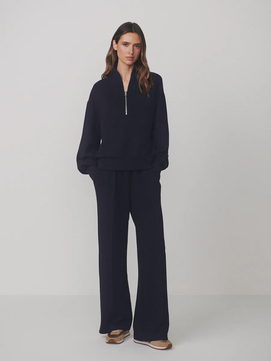 Varley Wide Pant in Navy 30"