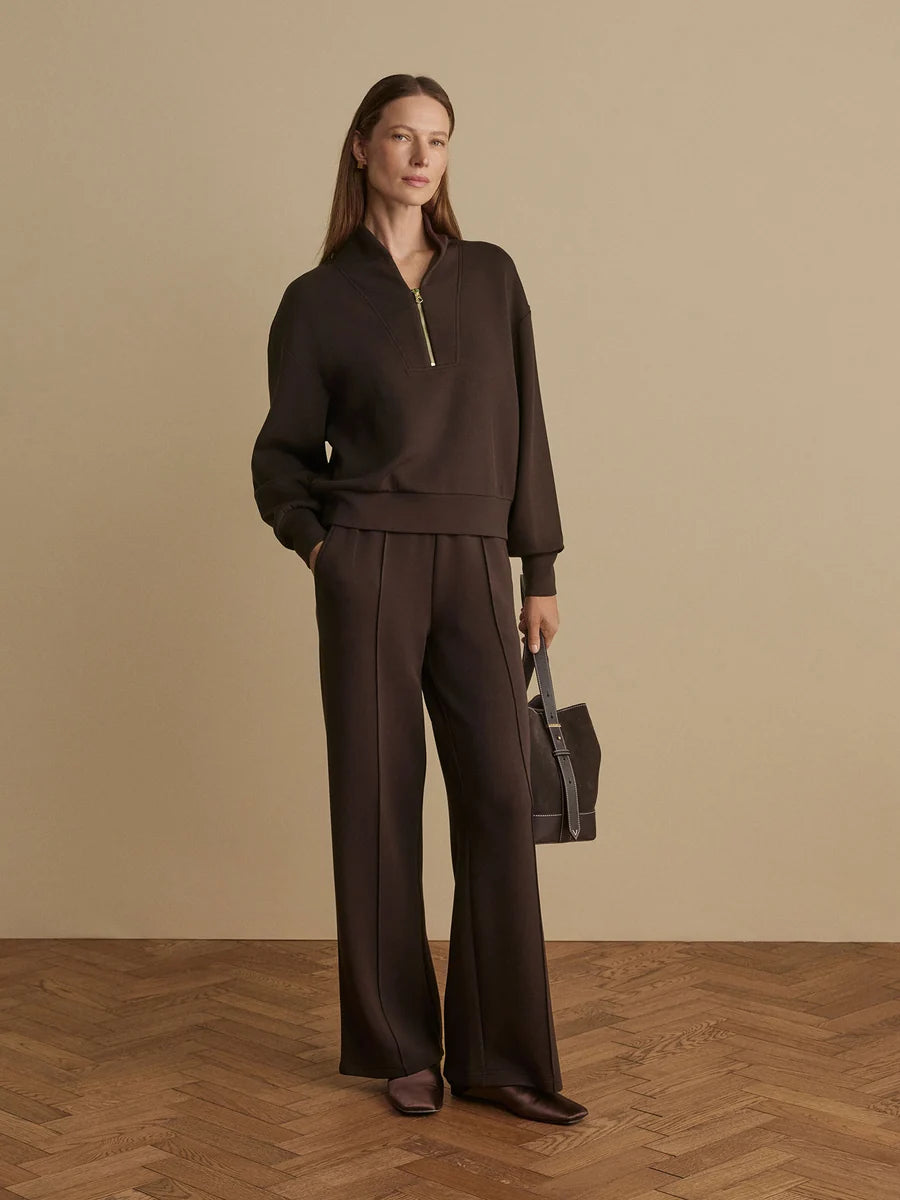 Varley Wide Pant in Coffee Bean 30"
