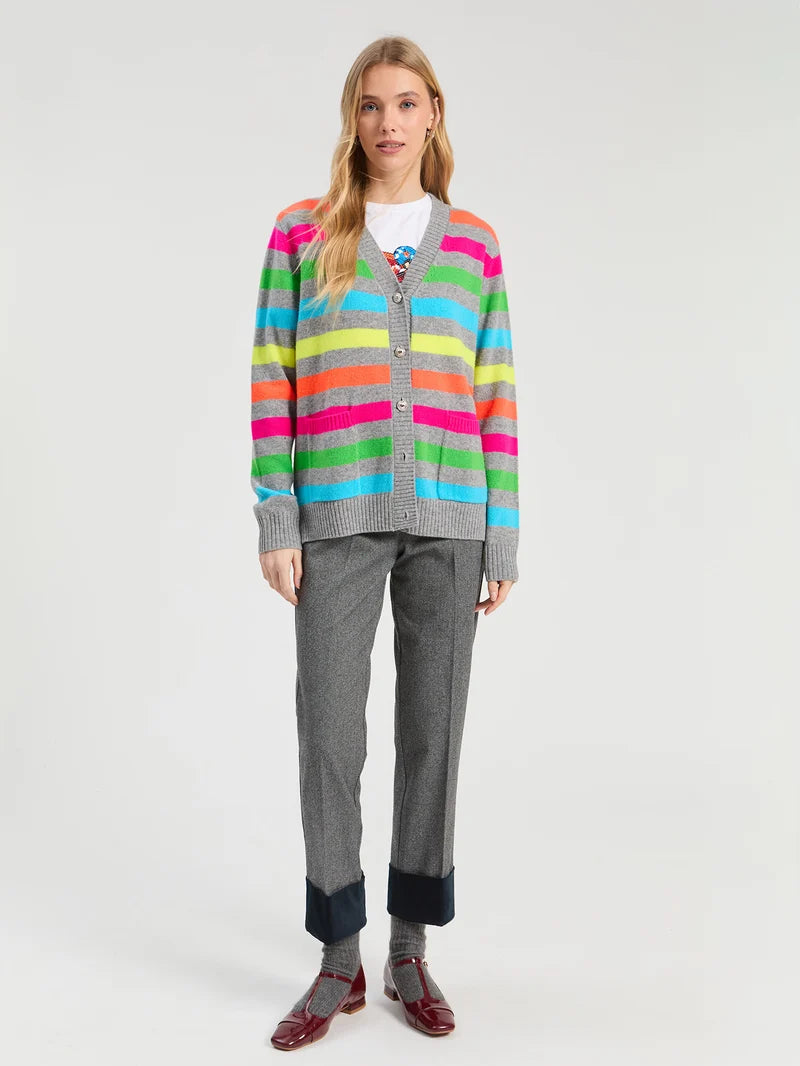 Vilagallo Grey Marl Pant 33875